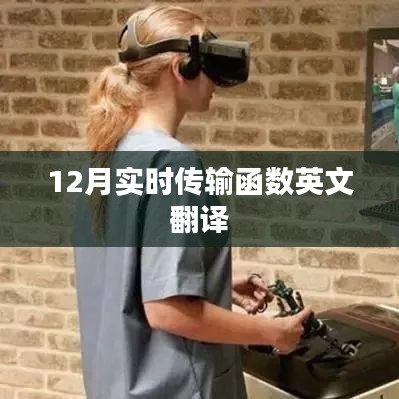 實時傳輸函數(shù)英文翻譯介紹及作用分析