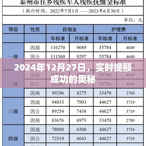 實時提額成功秘訣揭秘，2024年12月27日攻略