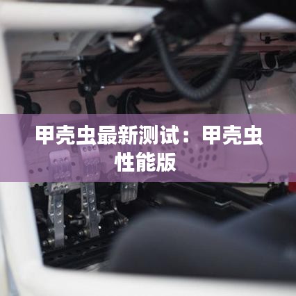 甲殼蟲最新測(cè)試：甲殼蟲性能版 
