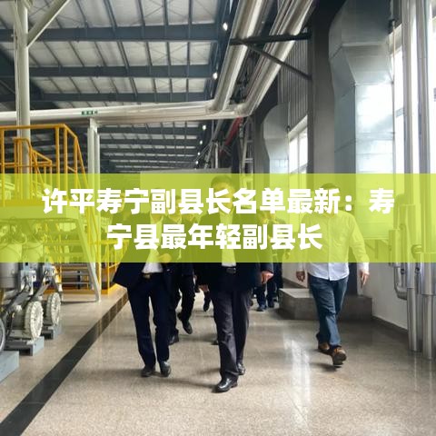 許平壽寧副縣長名單最新：壽寧縣最年輕副縣長 