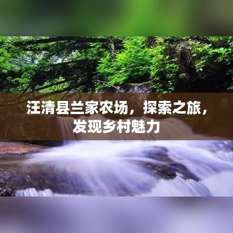 汪清縣蘭家農(nóng)場(chǎng)，探索之旅，發(fā)現(xiàn)鄉(xiāng)村魅力