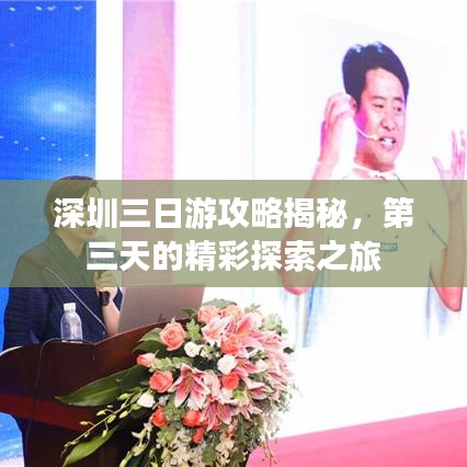 深圳三日游攻略揭秘，第三天的精彩探索之旅