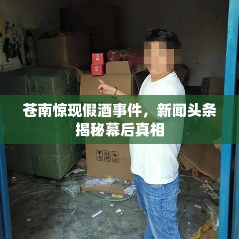 蒼南驚現(xiàn)假酒事件，新聞?lì)^條揭秘幕后真相
