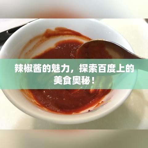辣椒醬的魅力，探索百度上的美食奧秘！