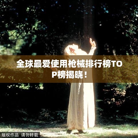 全球最爱使用槍械排行榜TOP榜揭曉！