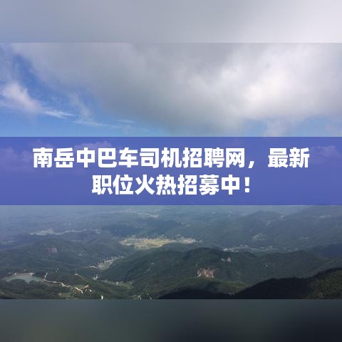 南岳中巴車司機(jī)招聘網(wǎng)，最新職位火熱招募中！