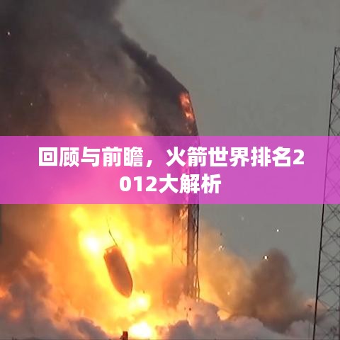 回顧與前瞻，火箭世界排名2012大解析