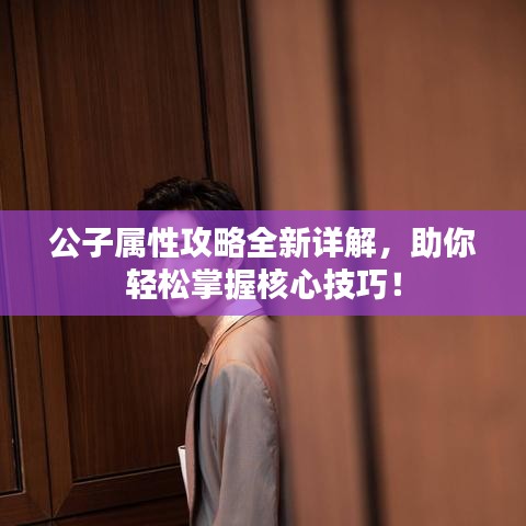 公子屬性攻略全新詳解，助你輕松掌握核心技巧！
