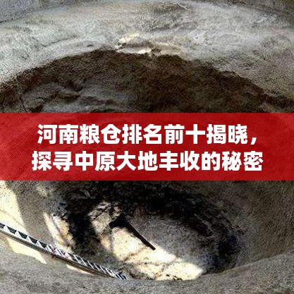 河南糧倉(cāng)排名前十揭曉，探尋中原大地豐收的秘密