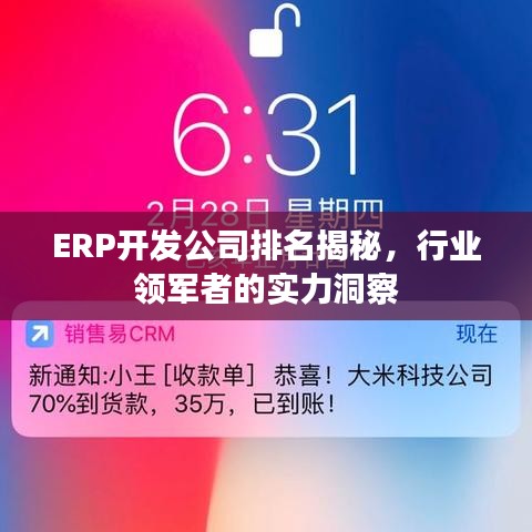 ERP開發(fā)公司排名揭秘，行業(yè)領(lǐng)軍者的實力洞察